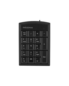 Insignia - USB Numeric Keypad - Black