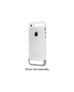 Incase - Frame Case for Apple® iPhone® 5 and 5s - White/Gray