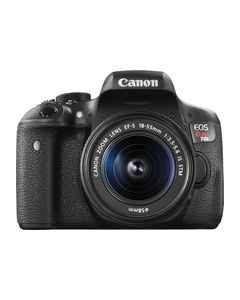 Canon - EOS Rebel T6i DSLR Camera with EF-S 18-55mm IS STM Lens - Black