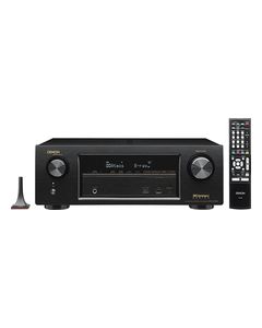 Denon - AVR-X1200W 1225W 7.2-Ch. 4K Ultra HD and 3D Pass-Through A/V Home Theater Receiver - Black