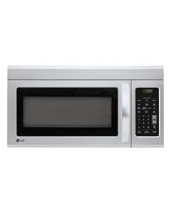 LG - 1.8 Cu. Ft. Over-the-Range Microwave - Stainless-Steel