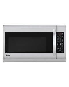 LG - 2.2 Cu. Ft. Over-the-Range Microwave - Stainless-Steel