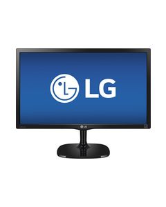 LG - 24" IPS HD Monitor - Black