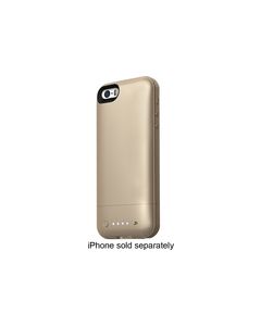 mophie - juice pack air External Battery Case for Apple® iPhone® 5 and 5s - Gold