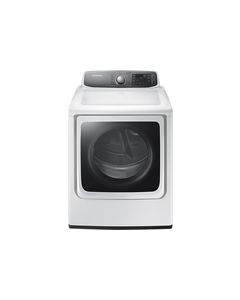 Samsung - 9.5 Cu. Ft. 15-Cycle Electric Dryer with Steam - White