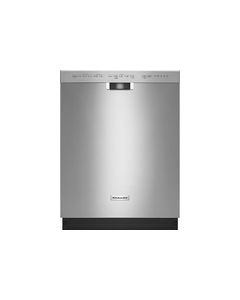 KitchenAid - 24" Built-In Dishwasher with Stainless Steel Tub - Stainless Steel