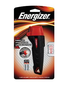 Energizer - Rubber LED Light - Red/Black