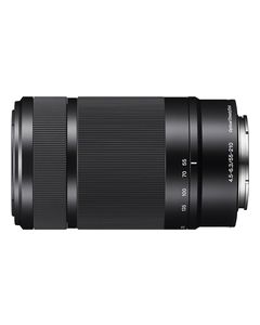 Sony - 55-210mm f/4.5-6.3 Telephoto Lens for Most Sony Alpha E-Mount Cameras - Black