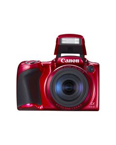 Canon - PowerShot SX410 20.0-Megapixel Digital Camera - Red