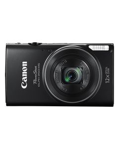 Canon - PowerShot ELPH 350 HS 20.2-Megapixel Digital Camera - Black