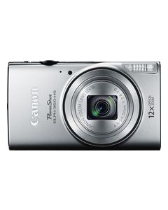 Canon - PowerShot ELPH 350 HS 20.2-Megapixel Digital Camera - Silver