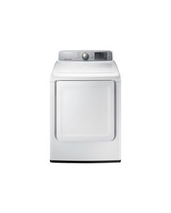 Samsung - 7.4 Cu. Ft. 9-Cycle Electric Dryer - White