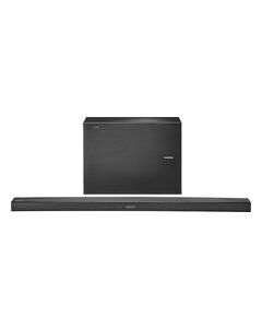 Samsung - 4.1-Channel Soundbar with 7" Wireless Subwoofer - Black