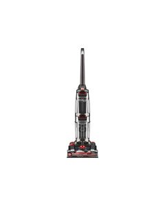 Hoover - Power Path Deluxe Upright Deep Cleaner - Iron Ore Metallic/Genesis Red