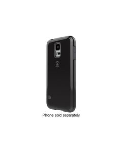 Speck - CandyShell Case for Samsung Galaxy S 5 Cell Phones - Black/Slate Gray