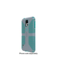 Speck - CandyShell Grip Case for Samsung Galaxy S 5 Cell Phones - Gray/Blue