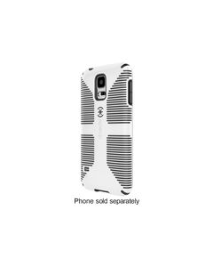 Speck - CandyShell Grip Case for Samsung Galaxy S 5 Cell Phones - White/Black