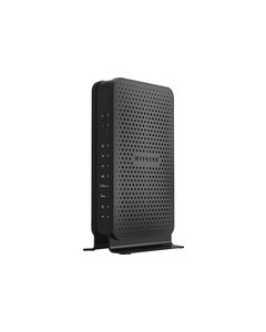 NETGEAR - N600 Dual-Band Wireless-N Router with Built-in Cable Modem - Black