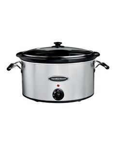 Hamilton Beach - Entertainer 7-Quart Slow Cooker - Stainless-Steel