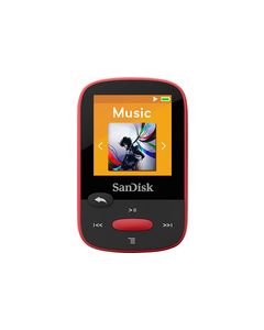 SanDisk - Clip Sport 4GB* MP3 Player - Red