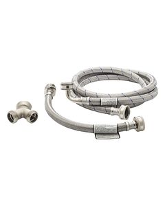 Smart Choice - Steam Dryer Installation Kit - Stainless-Steel