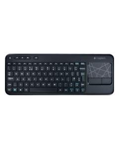 Logitech - K400 Wireless Keyboard - Black