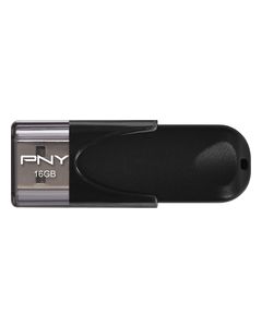 PNY - Attaché 4 16GB USB 2.0 Flash Drive - Black