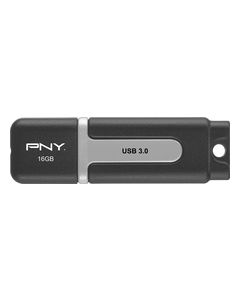 PNY - Turbo Attaché 2 16GB USB 3.0 Flash Drive - Black