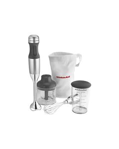 KitchenAid - 3-Speed Hand Mixer - Contour Silver