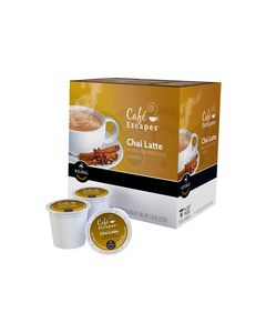 Keurig - Café Escapes Chai Latte K-Cups (16-Pack) - Multi