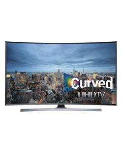 Samsung - 65" Class (64.5" Diag.) - LED Curved - 2160p - Smart - 3D - 4K Ultra HD TV - Silver