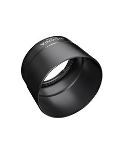 Insignia™ - Lens Hood for Canon 55-250mm STM Lenses - Black