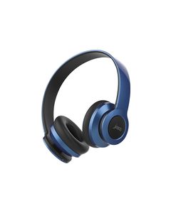 Jam - Transit Wireless Over-the-Ear Headphones - Blue