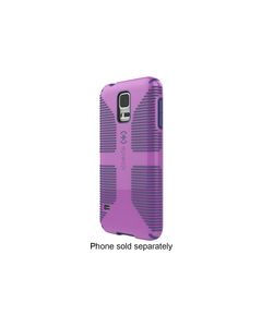 Speck - CandyShell Grip Case for Samsung Galaxy S 5 Cell Phones - Purple