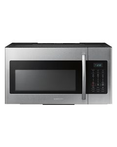 Samsung - 1.7 Cu. Ft. Over-the-Range Microwave - Stainless Steel