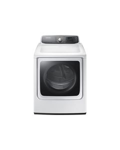 Samsung - 9.5 Cu. Ft. 15-Cycle Steam Gas Dryer - White