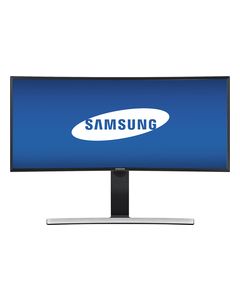 Samsung - 29" LED Curved HD 21:9 Ultrawide Monitor - Black