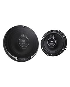 Kenwood - Performance Series 6-1/2" 3-Way Car Speakers with Paper Cones (Pair) - Black