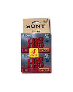 Sony - Hi8 Metal-Particle Videotapes (4-pack)