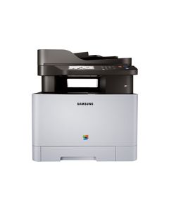 Samsung - Xpress C1860FW Wireless Color All-In-One Laser Printer - White/Black