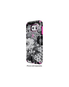 Speck - Candyshell Inked Case for Samsung Galaxy S6 Cell Phones - Gray/Pink