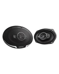 Kenwood - Performance Series 6" x 9" 5-Way Car Speakers with Paper Cones (Pair) - Black