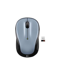 Logitech - M325 Wireless Optical Mouse - Light Silver