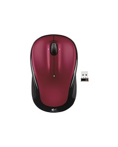 Logitech - M325 Wireless Optical Mouse - Red