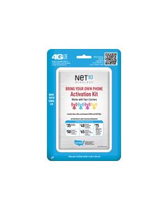 NET10 - SIM Card Kit for Unlocked GSM and CDMA Cell Phones - Multi