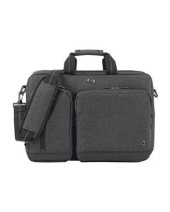 Solo - Urban Convertible Laptop Briefcase Backpack - Gray