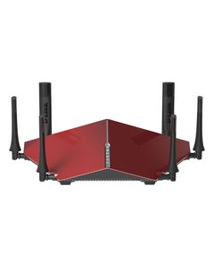 D-Link - AC3200 Ultra Wireless-AC Wi-Fi Router - Red