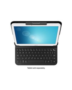 Belkin - Slimstyle Keyboard Case for Select Android and iOS Tablets - Black