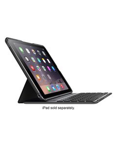 Belkin - Ultimate Pro Keyboard Case for Apple® iPad® Air 2 - Black/Gray