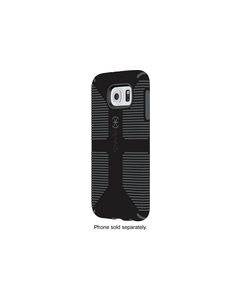 Speck - Candyshell Grip Case for Samsung Galaxy S 6 Edge Cell Phones - Black/Gray